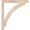 Ekena Millwork Thorton Block Smooth Bracket, Douglas Fir, 3 1/2"W x 38"D x 42"H BKT04X38X42THR05SDF - alternate 2